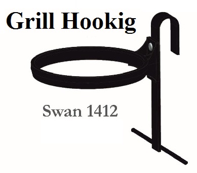 Ronda 1412-Swan Grill Mounting Pot 5.5"